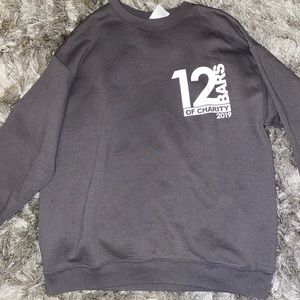 12 Bars of Charity Grey Crewneck